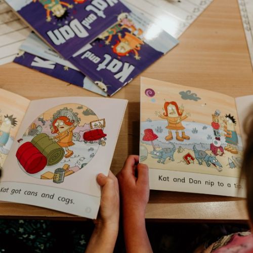 Reading around the school